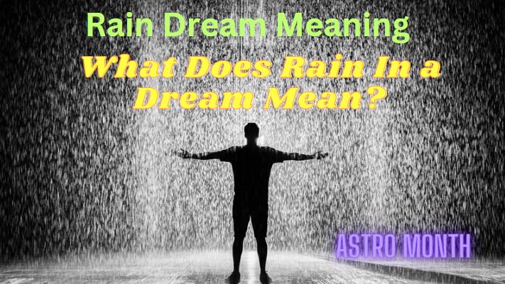 Rain dream meaning